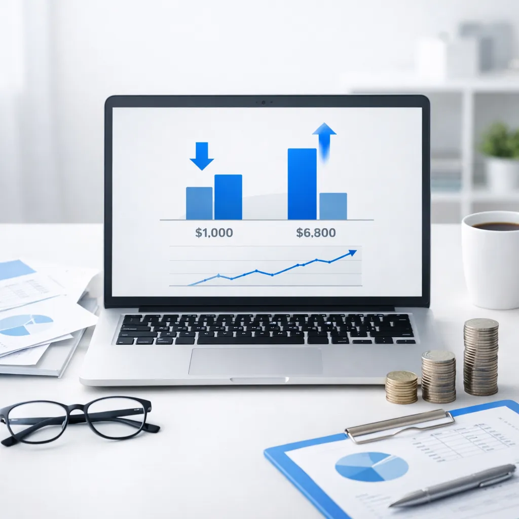 Kalkulator zmiany oprocentowania – jak policzyć różnicę między ratą dziś i za miesiąc