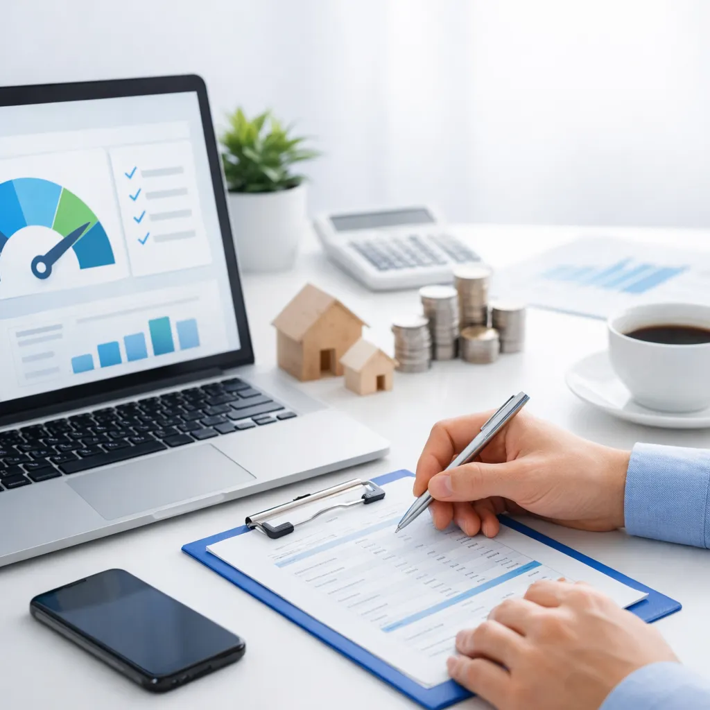 Zdolność kredytowa online – jak poprawić wynik przed złożeniem wniosku